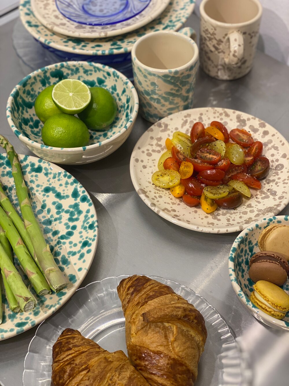 Paris middagstallerken, klar - 26 cm.